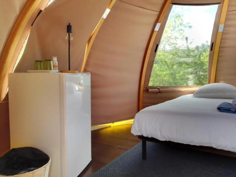 Les O de Privas 1 unique Tente Wigwam avec sa piscine privative xxx SPA avec supplement xxx