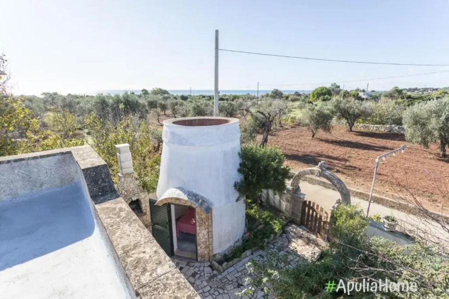 Villetta Aloe con trullo esterno Torre Pali