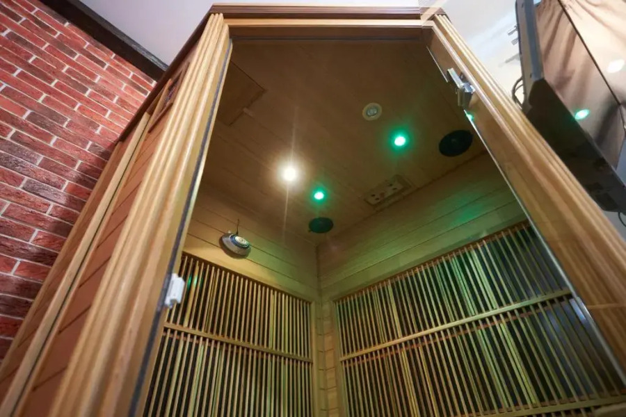 Apartment on Pobeda 4 with sauna