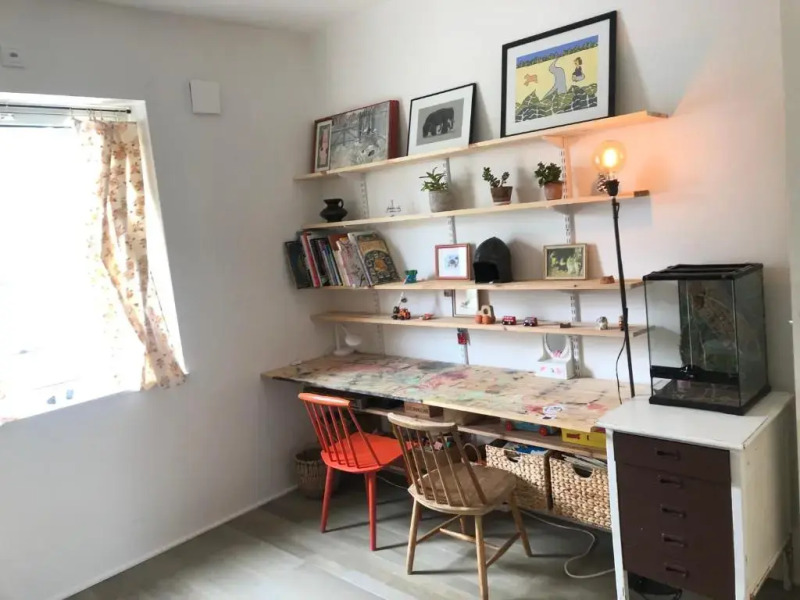 Modern flat with a view.