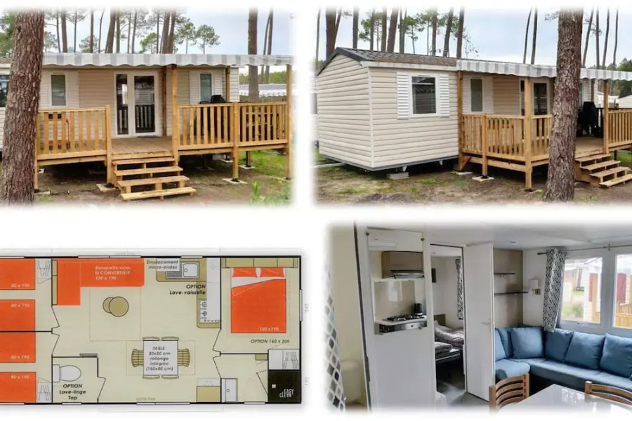 Property with 3 Bedrooms in Saint-Julien-En-Born, with Pool Access And Furnished Garden - 4 Km From the Beach