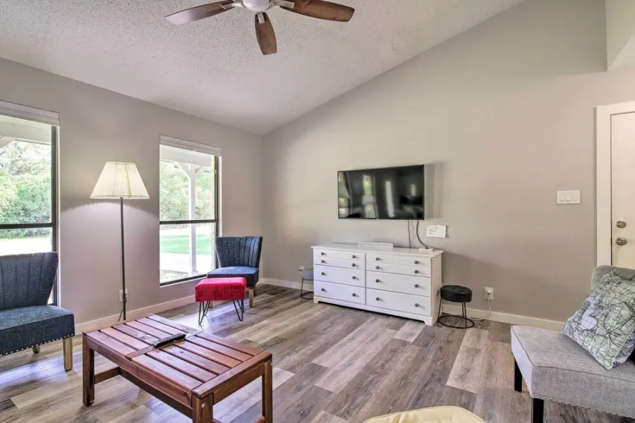 Bright Jonestown Retreat w/ Yard & Porch!