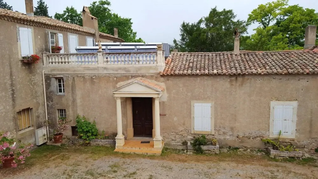 House With 3 Bedrooms in Lagrasse, With Pool Access, Furnished Terrace