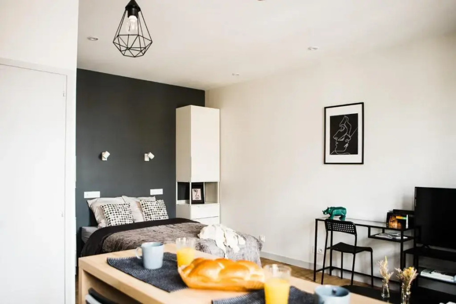 L'audacieux Studio Lumineux Renove Et Equipe En Centre Ville