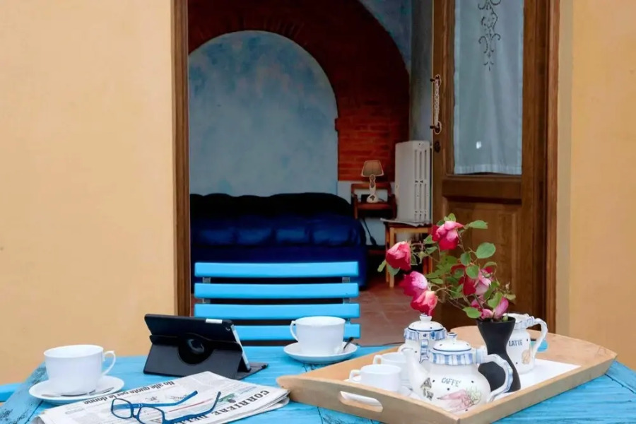 Apartment with One Bedroom in Castelfranco Piandiscò, with Shared Pool