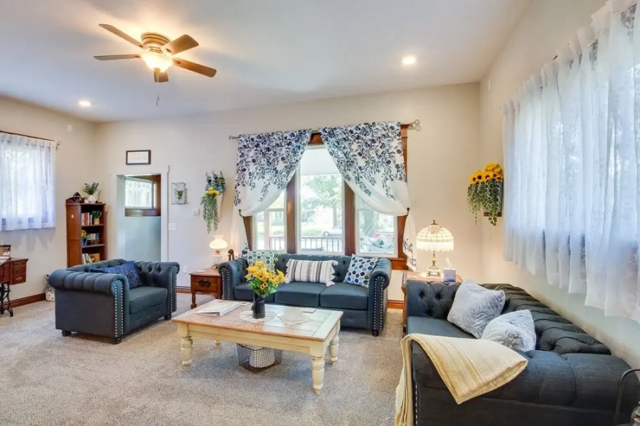 Central Chanute Historic Home w/ Porch!