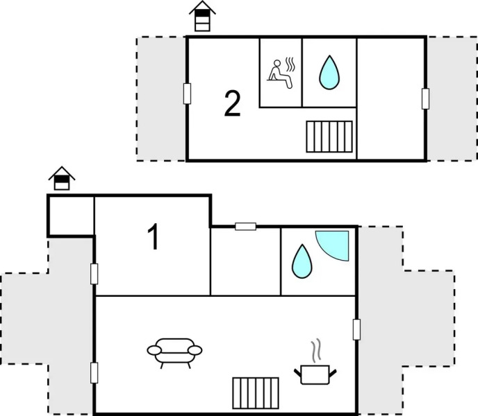 Stunning Apartment in Rechlin With 2 Bedrooms, Sauna and Wifi