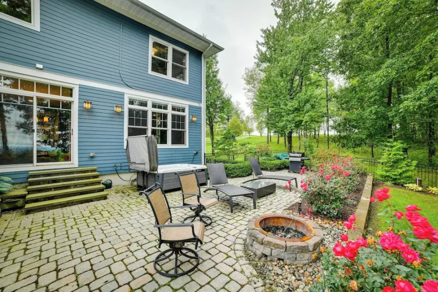 Secluded Ithaca Home w/ Hot Tub ~ 5 Mi to Cornell!