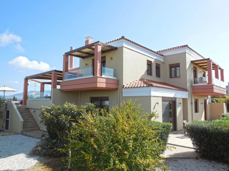 Cretan Vineyard Hill Villa Private Pool, Panoramic View, Beautiful Vineyard