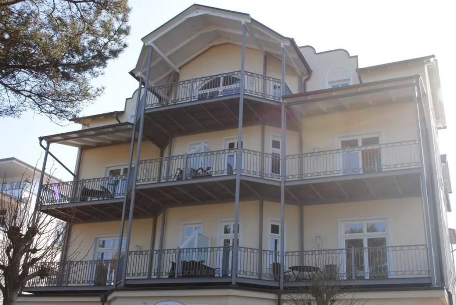 Panorama-Ostseeblick in der Villa Atlantic