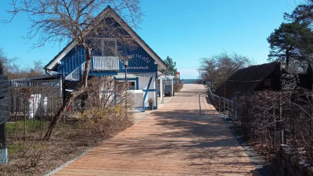 moderne 3-Raum Ferienwohnung Strandmöwe mit Panoramafenster