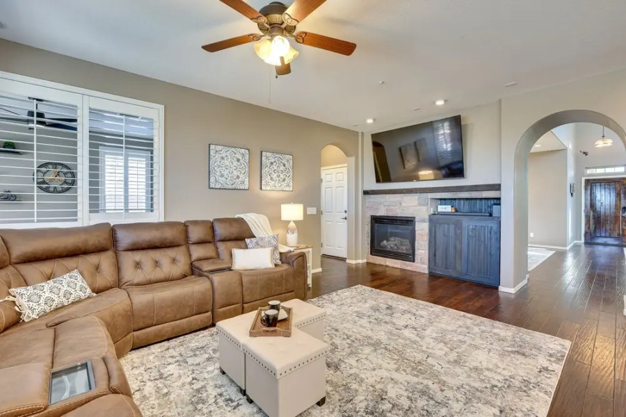 Dreamy Goodyear Getaway w/ Spa & Heated Pool!