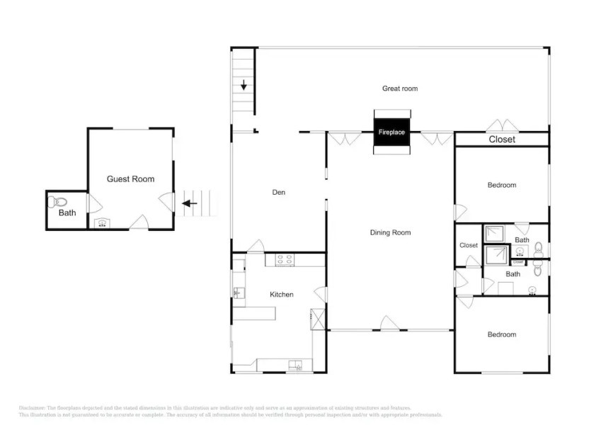 12422 Westside Road Home 4 Bedrooms 3.5 Bathrooms Home