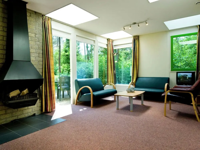 Single Storey Bungalow With a Fireplace, not far From Assen