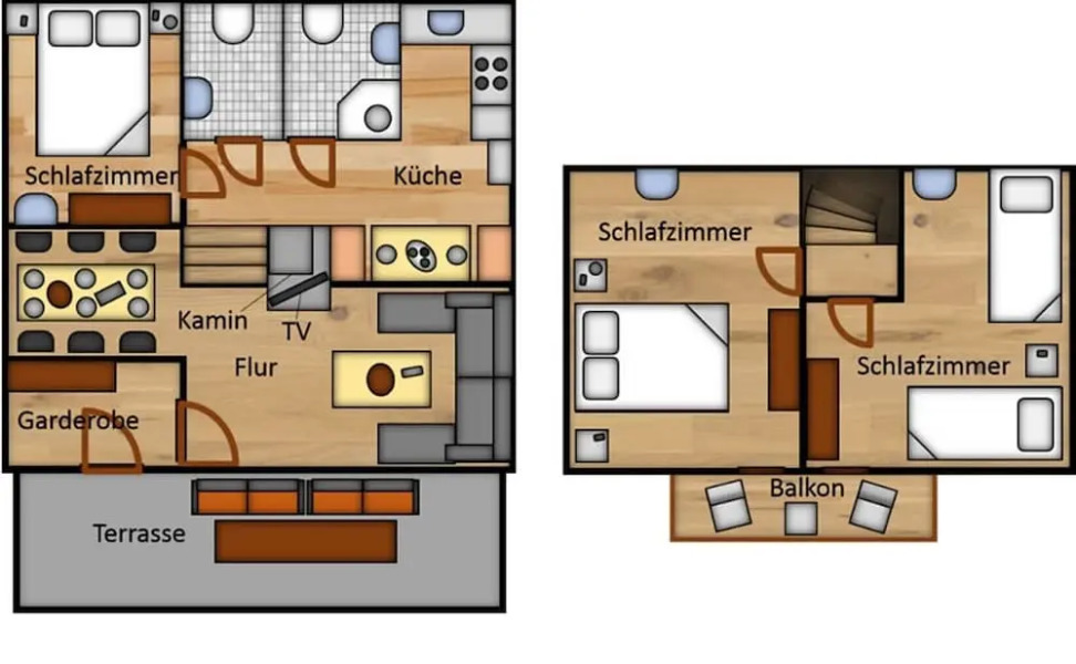 Seepark Kirchheim Ferienhaus bei Simone