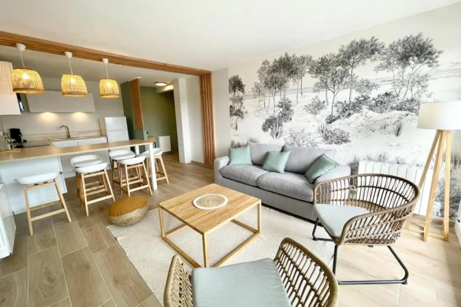 T3 Neuf Archi Cocooning Terrasse Face a la Mer