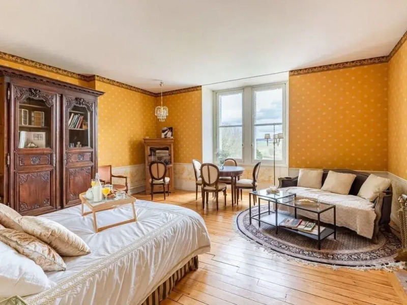 Apartment in Castle at Ocquerre With Swimming Pool