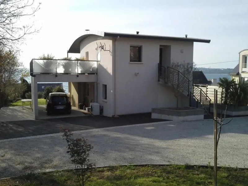 House With 3 Bedrooms in Plougastel-daoulas, With Wonderful sea View, Furnished Garden and Wifi - 2 km From the Beach
