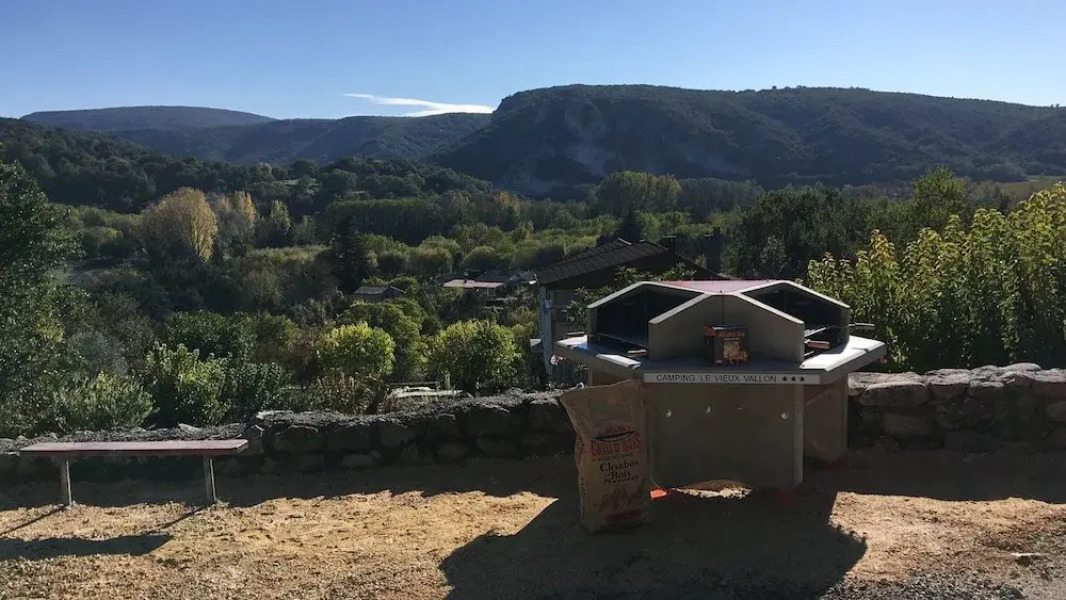 Camping le Vieux Vallon Chalet Premium