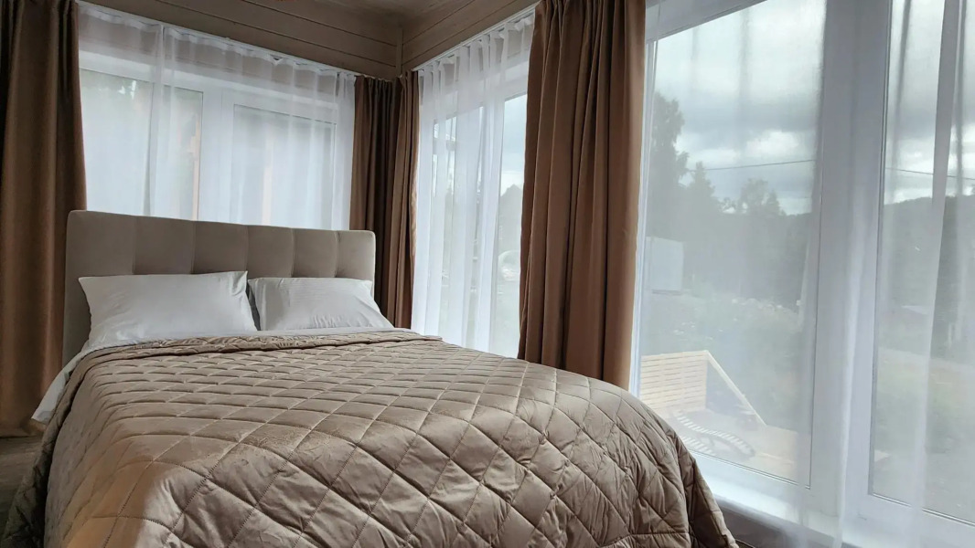 Дом SPA с большой ванной и видом на горы