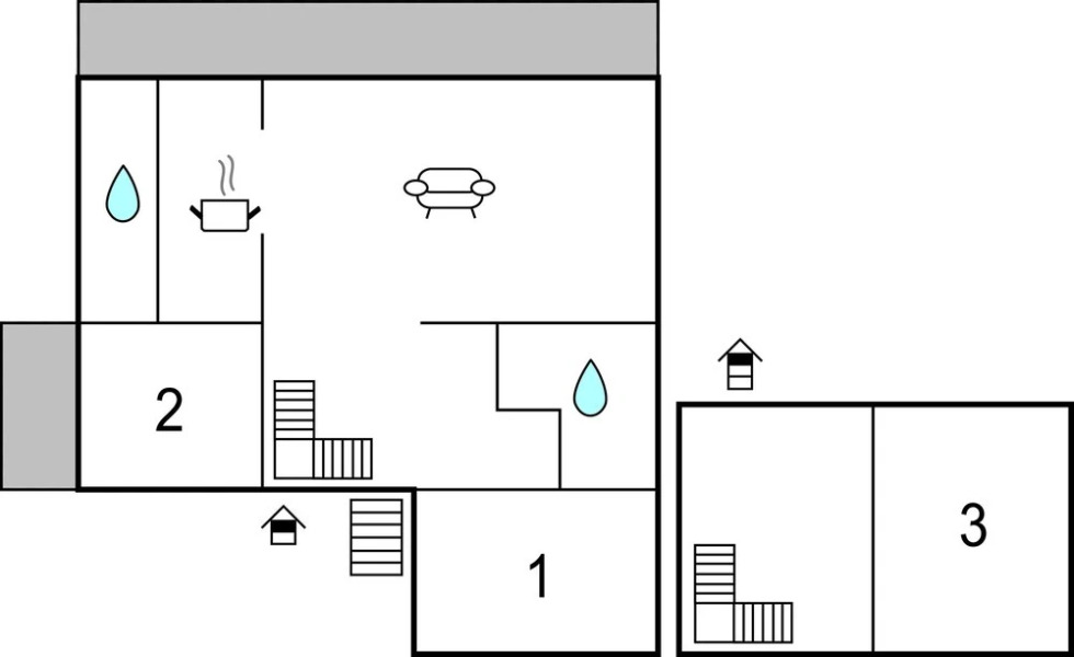 Nice Home in Rab With Sauna, Wifi and 3 Bedrooms