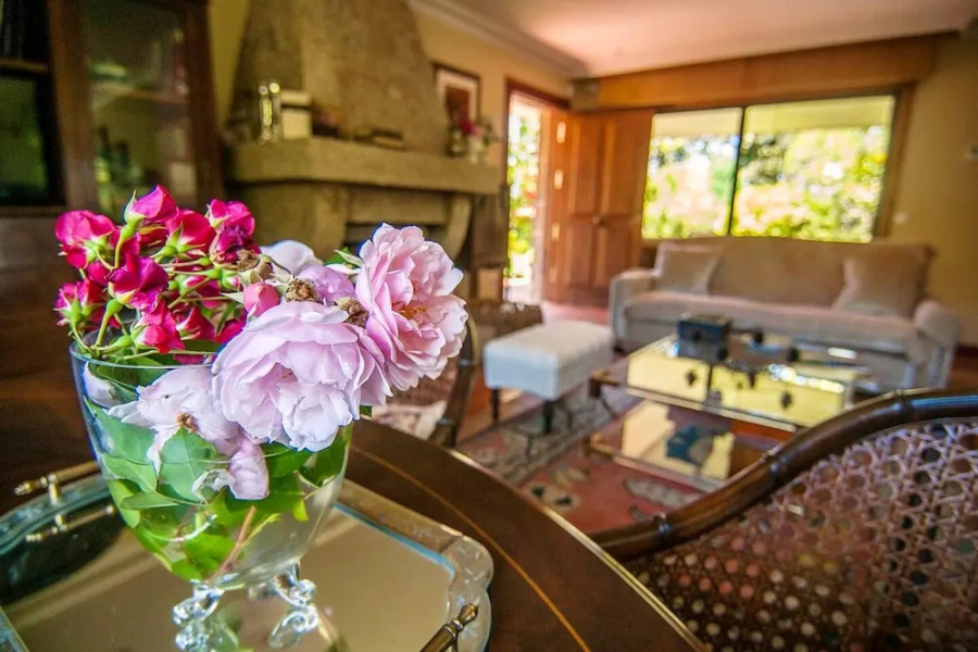 Villa With 6 Bedrooms in Pontevedra, With Private Pool, Enclosed Garden and Wifi - 5 km From the Beach