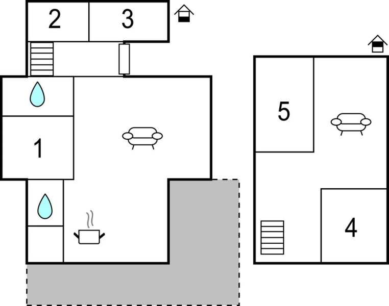 Stunning Home in Rauland With Wifi and 5 Bedrooms