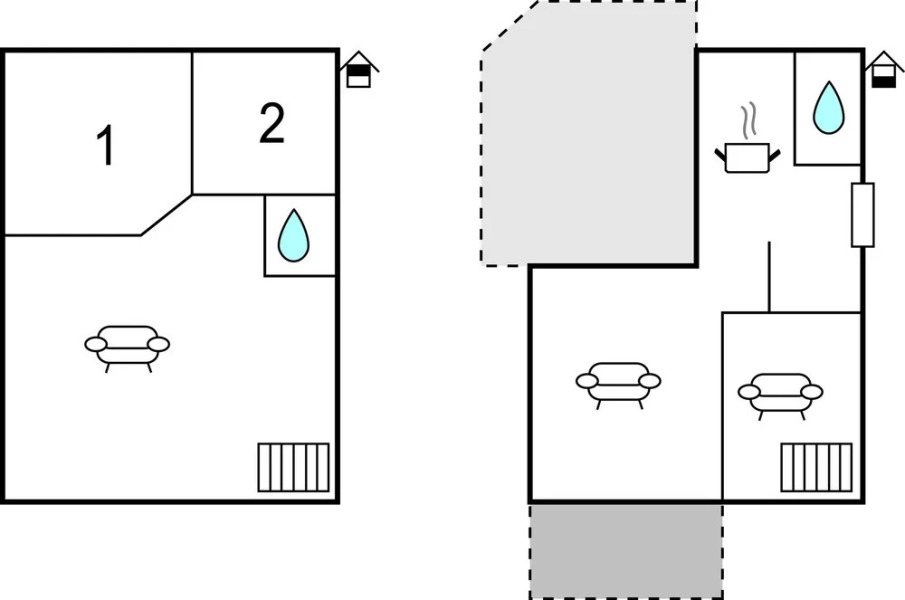 Awesome Home in Ed With 2 Bedrooms and Wifi