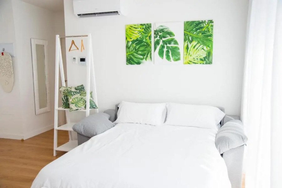 L1 Apartamento O Grove Centro con aire acondicionado y wifi