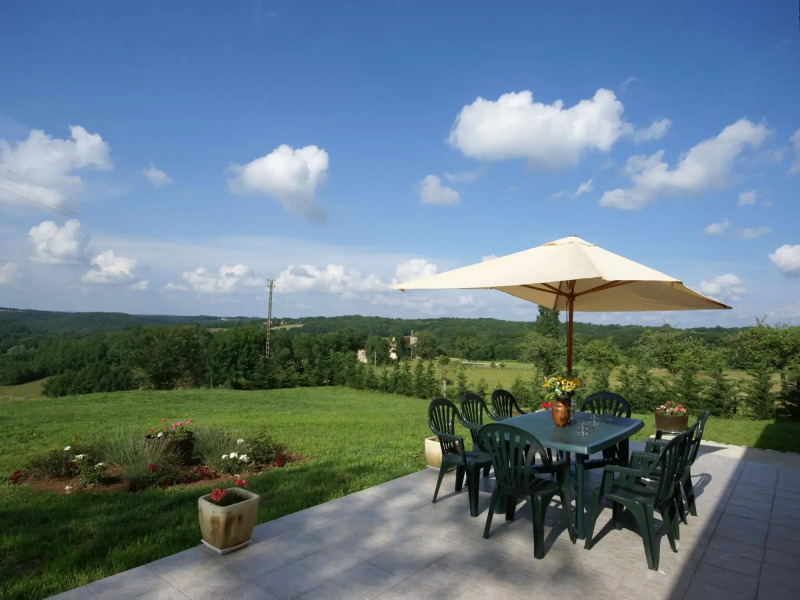Rural Detached Holiday Home With Garden and Magnificent View in France