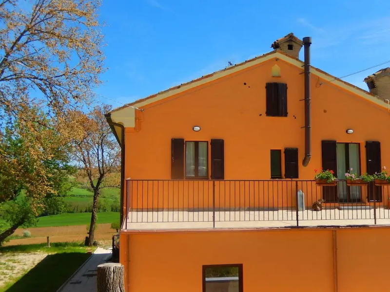 Villa With 6 Bedrooms in Mondavio, With Wonderful Mountain View, Priva