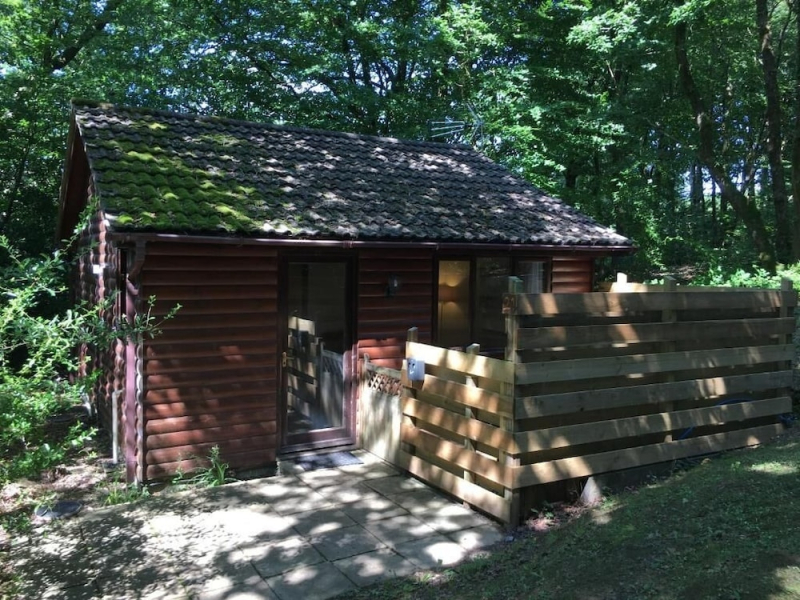 Wren 21-Hot Tub-Woodland Lodges-Tenby-Camarthenshire