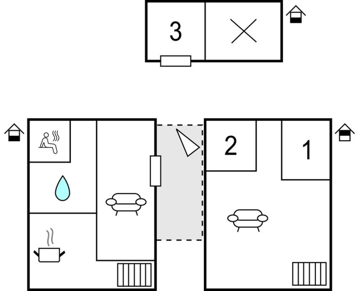 Amazing Home in Borrby With 3 Bedrooms, Sauna and Wifi