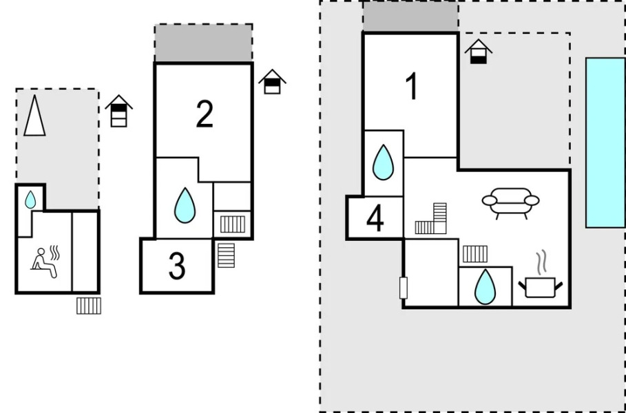 Beautiful Home in Mudri Dolac With Sauna, Wifi and 4 Bedrooms