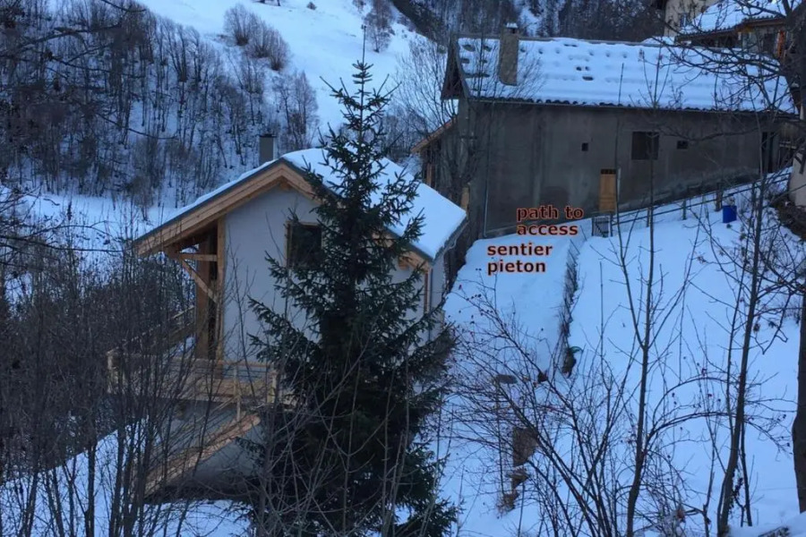 Chalet l'ecrin - New Chalet 6 pers with panoramic view of the Meije