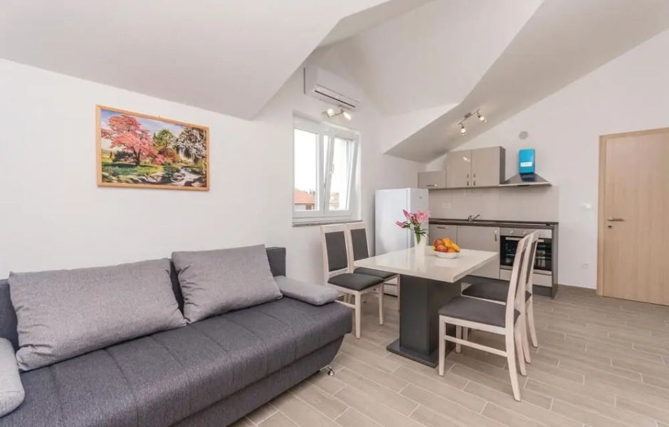 Beautiful Apartment in Biograd With 1 Bedrooms, Wifi and Outdoor Swimming Pool