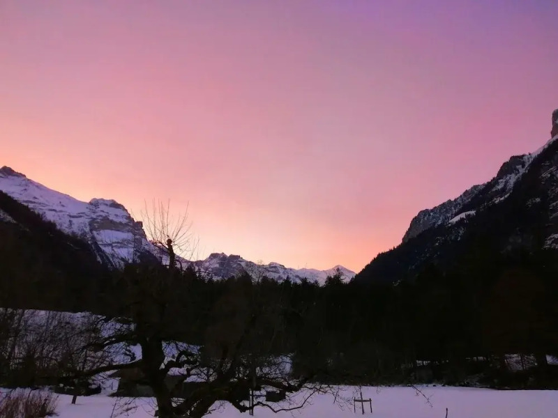 Cozy Holiday Home in Kandergrund With Blümlisalp View