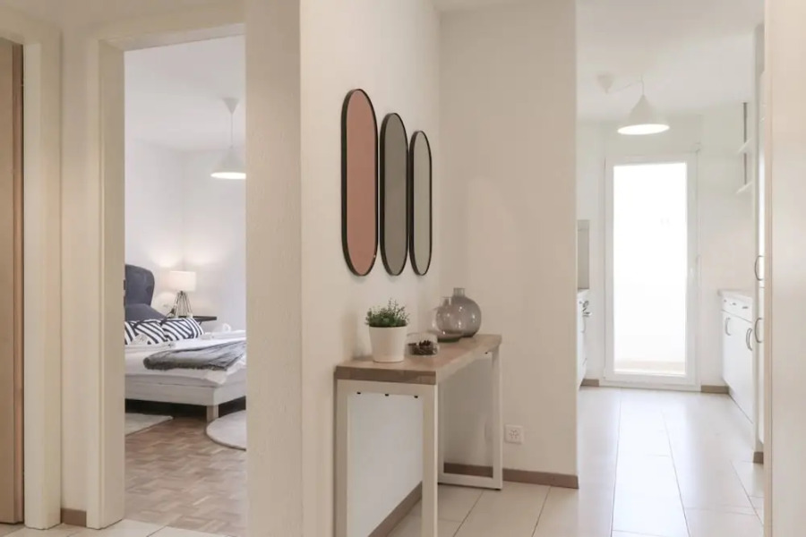 Nice and Recent Apartment Ideally Located in Martigny, Self Check-in