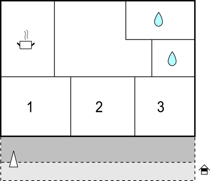 Awesome Apartment in Blato With 3 Bedrooms and Outdoor Swimming Pool