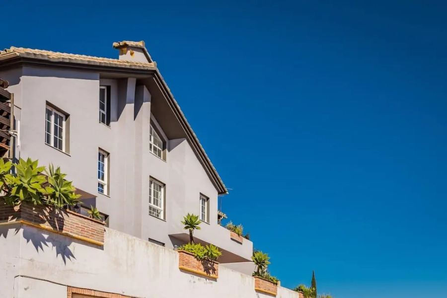 House with 3 Bedrooms in Ojén, with Wonderful Sea View, Pool Access, Furnished Terrace - 7 Km From the Beach