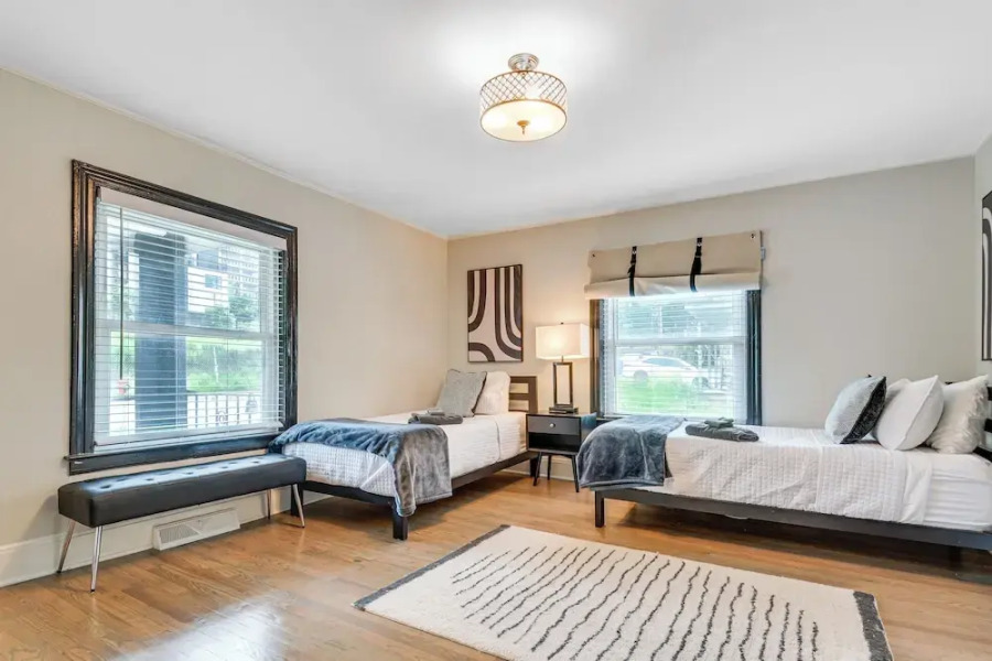 Chic Durham Home w/ Game Room: Walk to Downtown!