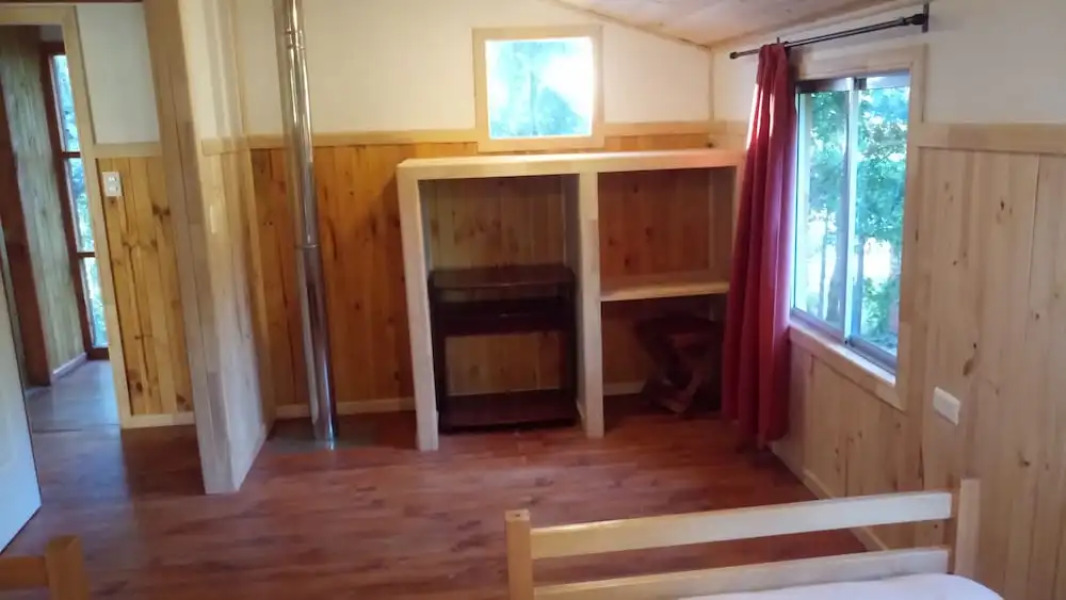 Room-cabaña Hualle con hot tub Exclusivo