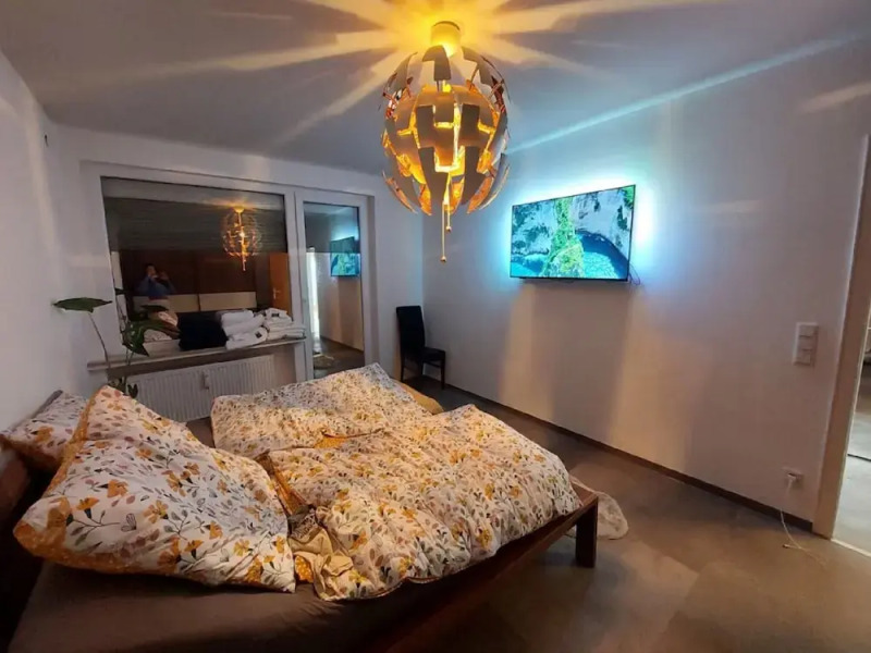 Modern Apartment With Balcony