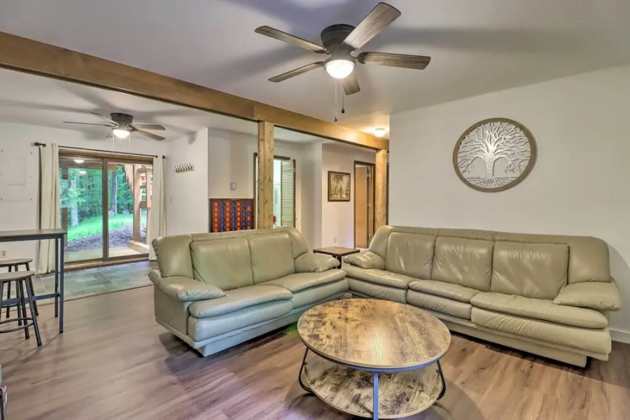 Pocono Lake Chalet w/ Deck, Fire Pit & Sunroom!