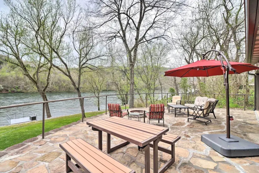 White River Fishing Escape w/ Deck & Patio!