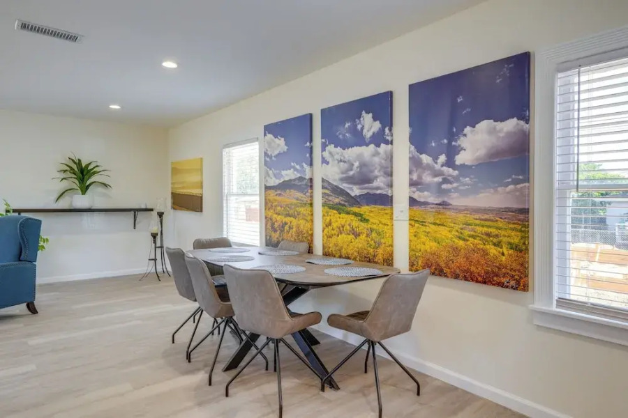 Walk to Dtwn Tehachapi: Updated Getaway w/ Yard!