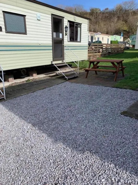 Fiona,s rental caravan in cairnryan -D & G