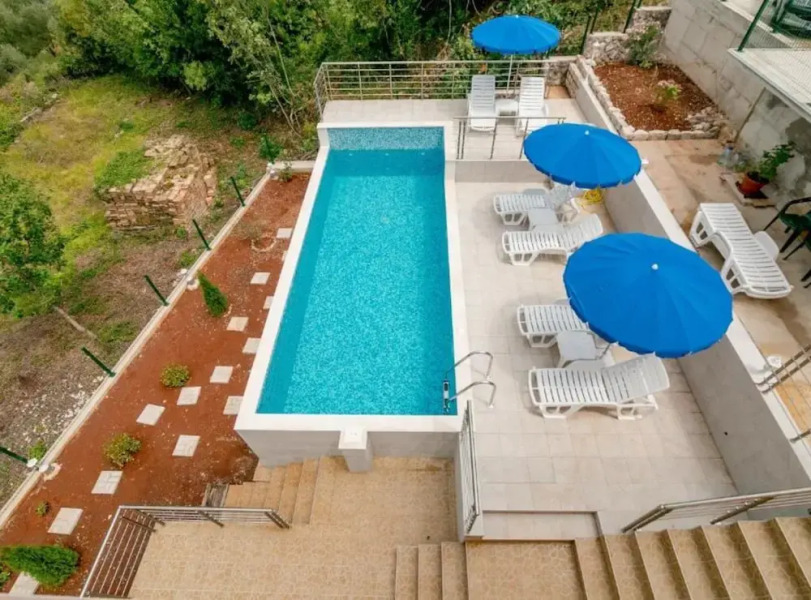 Tranquil Retreat With Private Pool in Lustica Bay