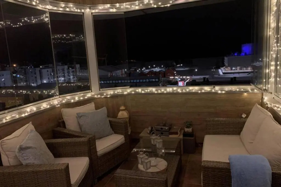 DOWNTOWN PENTHOUSE-SPA,sauna,3BR,seaview,free park