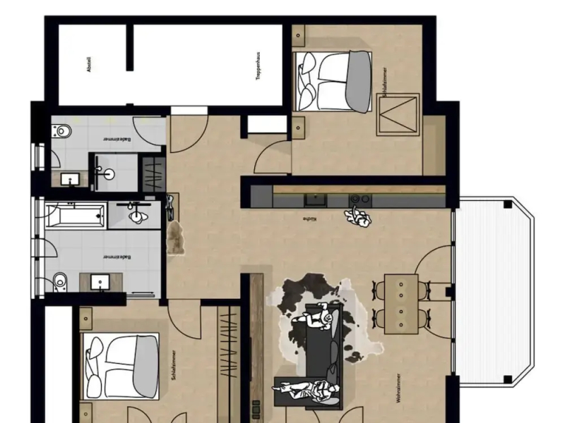 Lively Apartment in Sonthofen